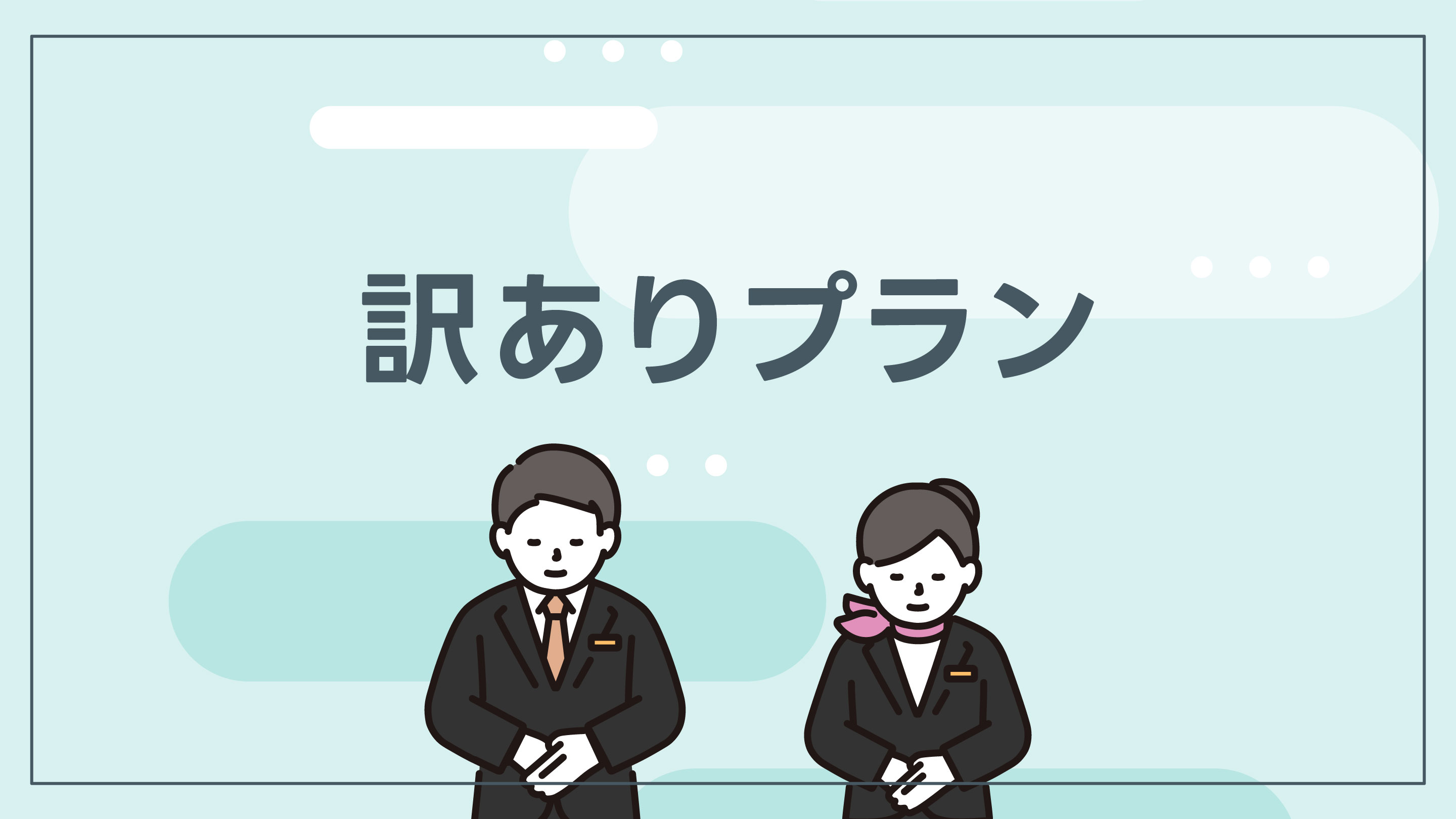 訳ありプラン