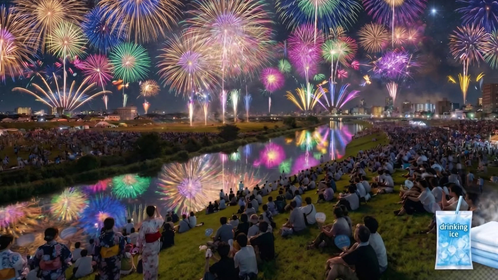 【ひんやり特典付】話題の飲む氷アイススラリー＆冷タオルでおもてなし♪花火大会満喫プラン＜和朝食付き＞