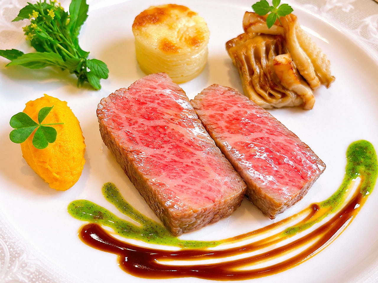 【春】向瀧オリジナル料理 季節の限定山海の饗宴【2食付き】