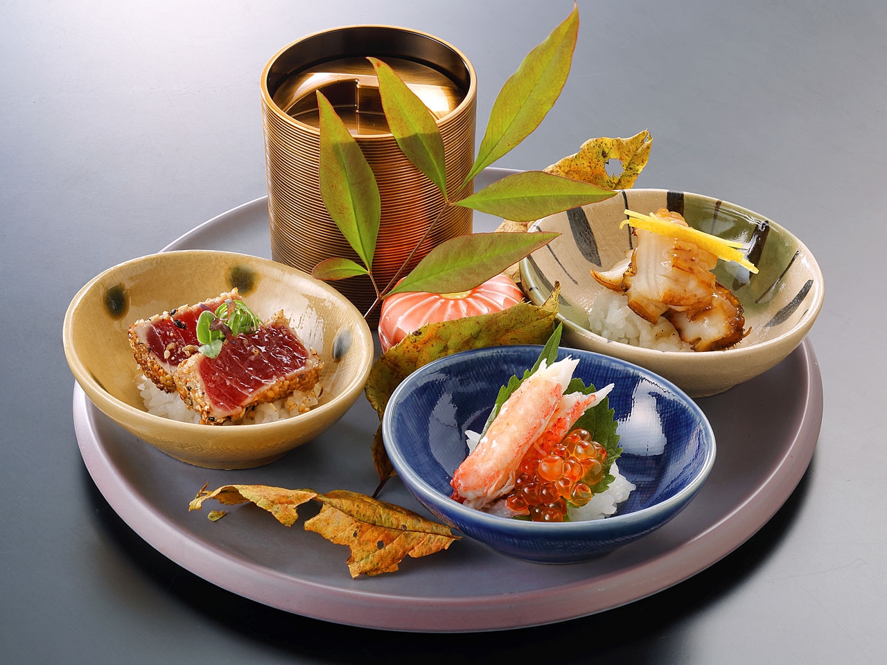 【秋】向瀧オリジナル料理 季節の限定山海の饗宴【2食付き】