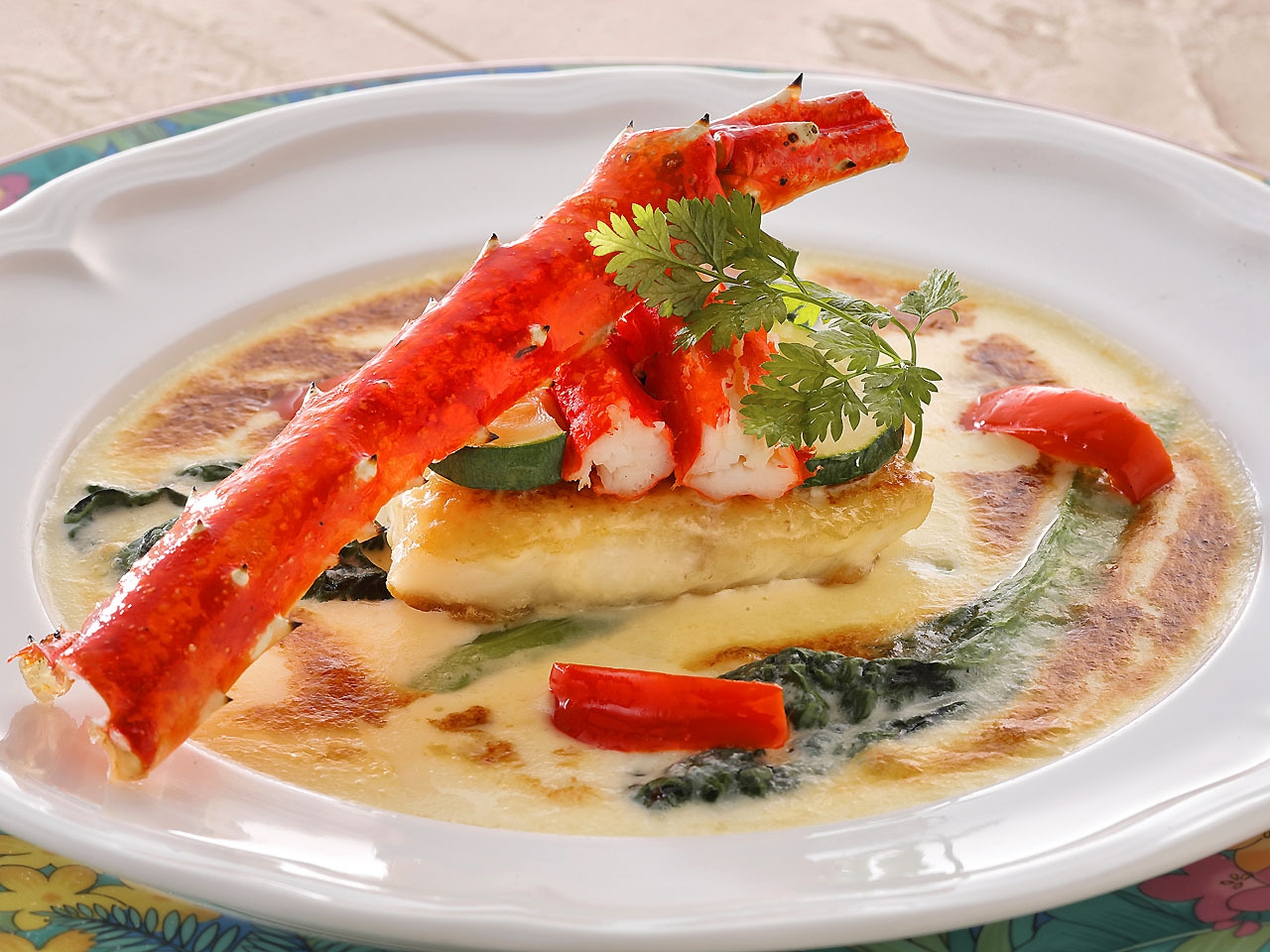 【また来て割対象】向瀧オリジナル料理 季節の限定山海の饗宴【2食付き】