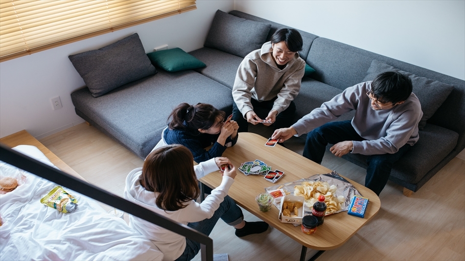 【学割】お得にグループ旅行！学生限定20％割引プラン（11時チェックアウト無料）
