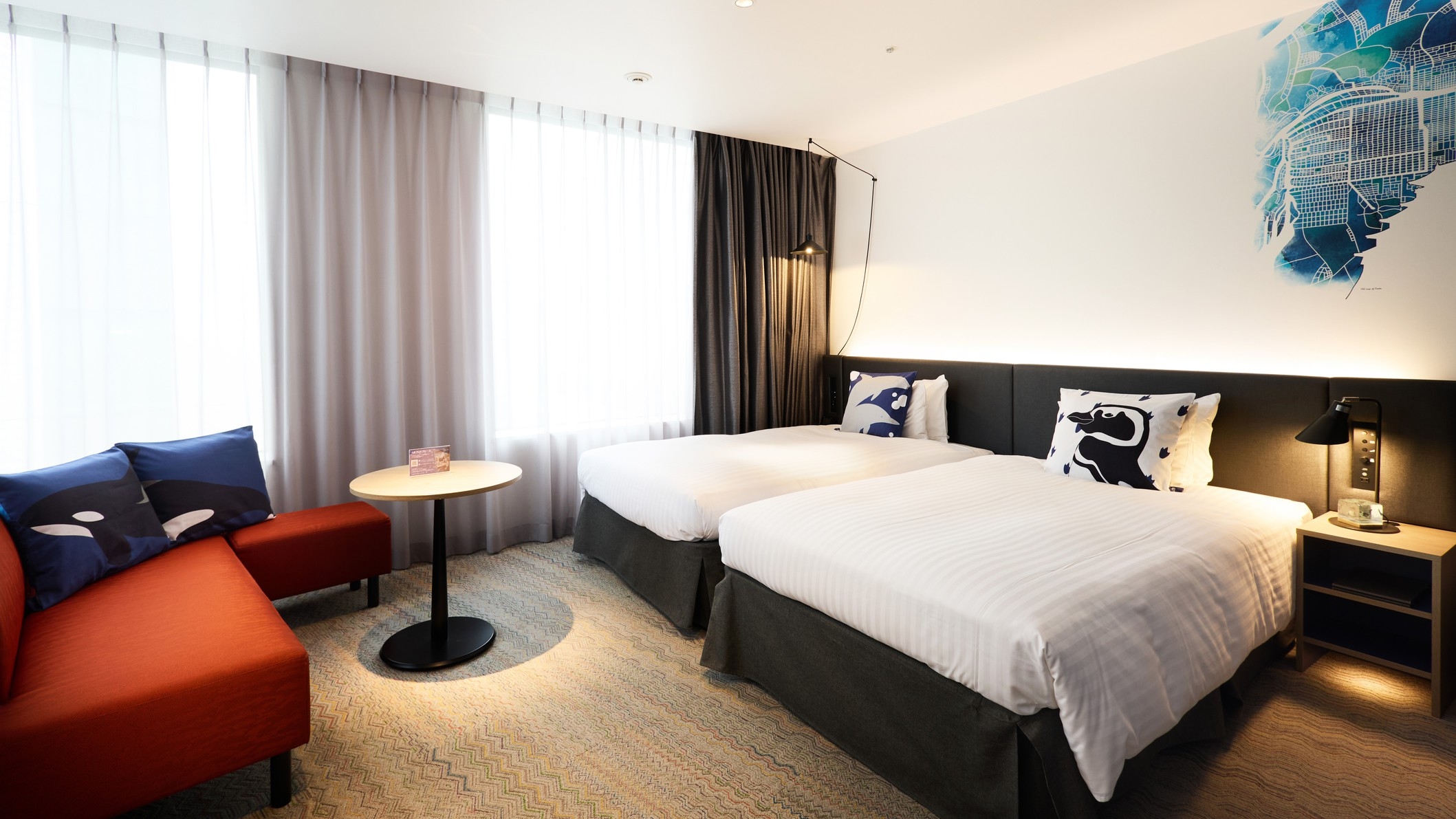 【宿泊者限定アイテム付】海の世界に浸るアートルームで心地よい滞在を＜朝食付き＞