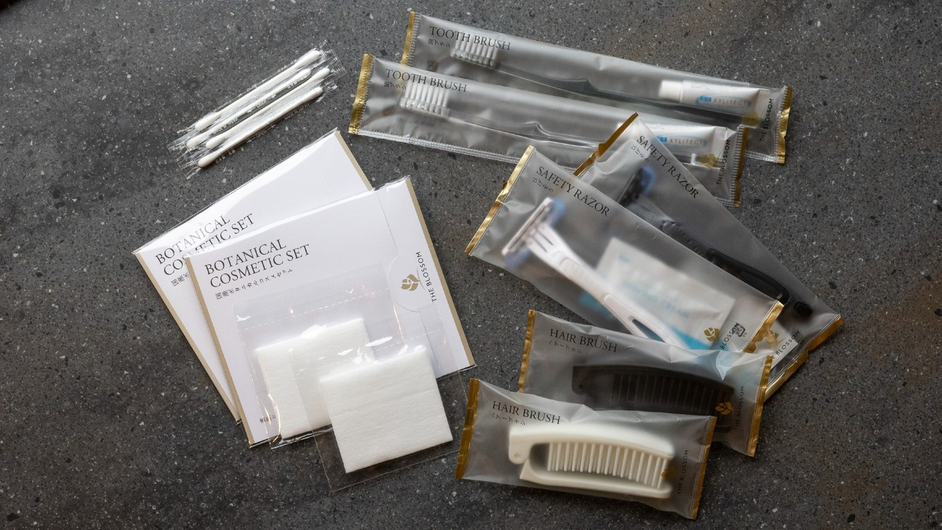 【アメニティ】充実したルームアメニティ