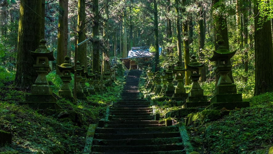 【上色見熊野座神社】車約1時間30分[写真提供：キロクマ!]