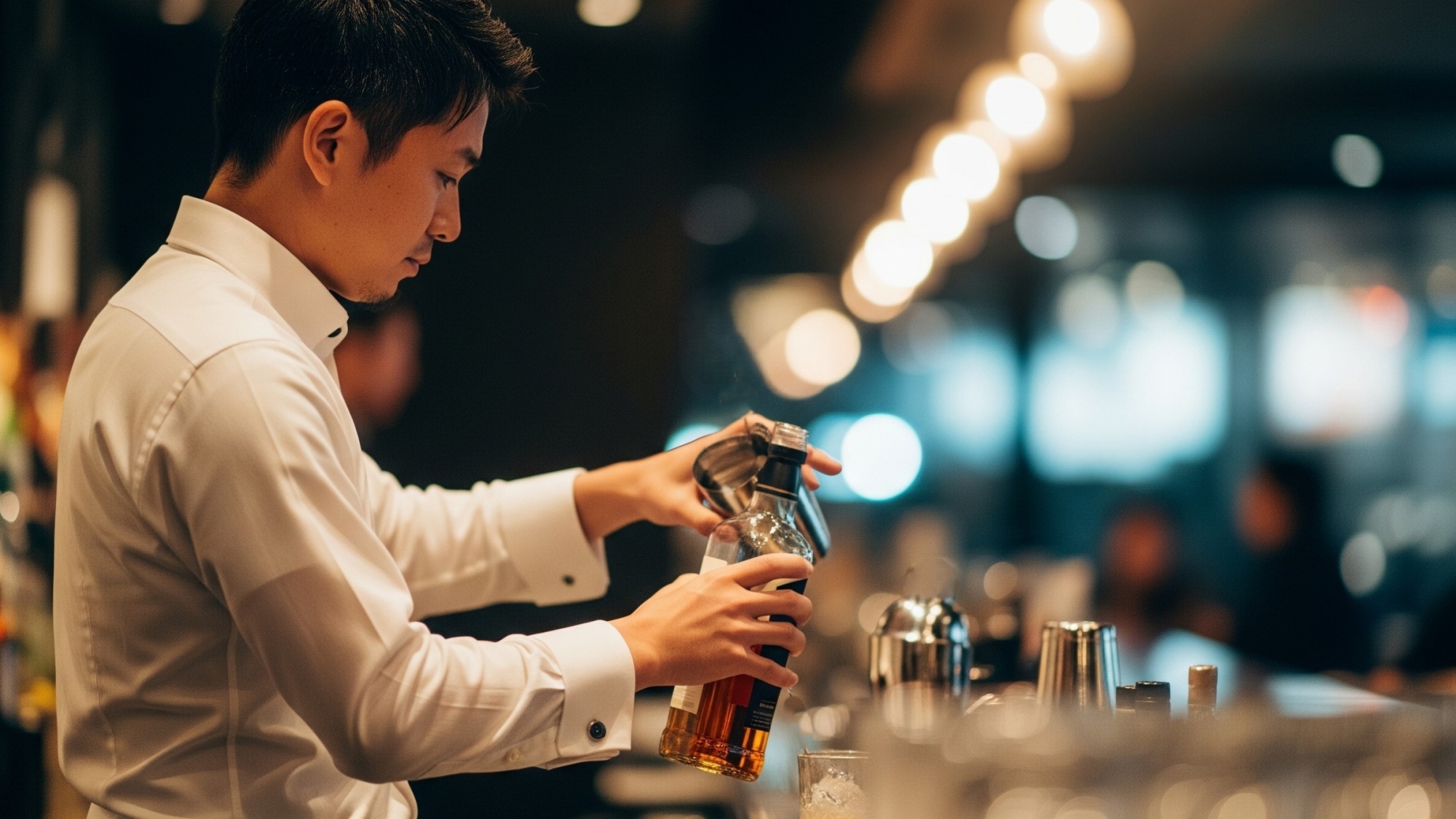 【ホテルでの一日】バーで乾杯♪仕事の疲れも癒されます