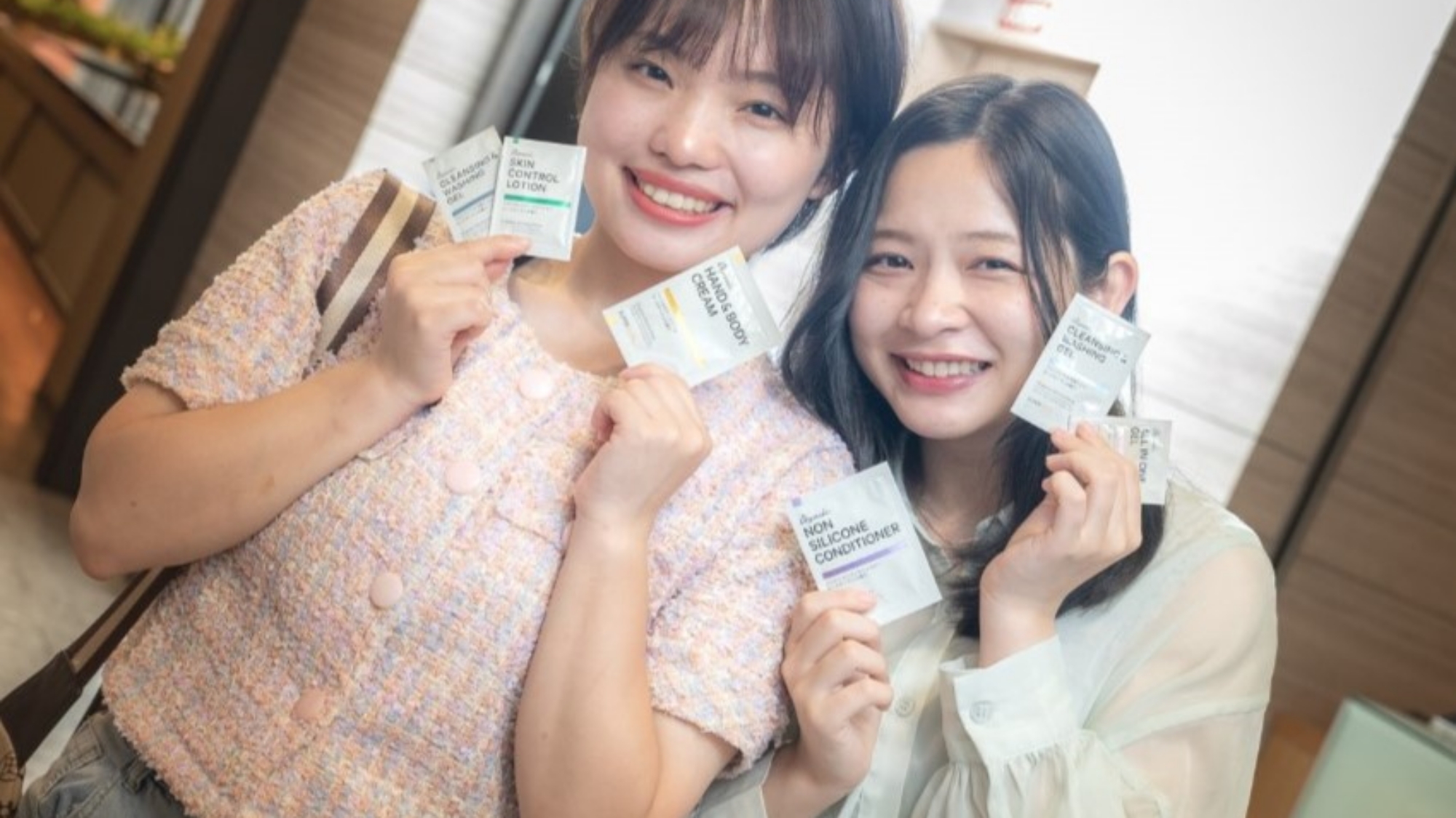 女性スタッフが考案のOrganicアメニティ