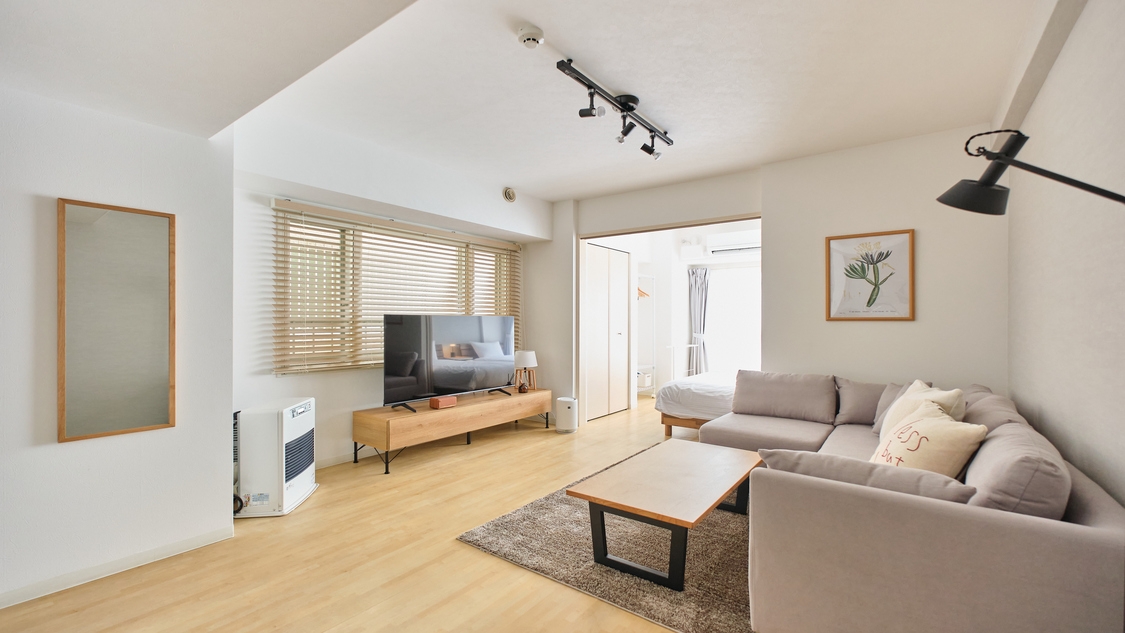 【1泊】素泊まりプラン ホテルより広々、家具家電つきのオシャレなお部屋でゆったり暮らすように泊まる