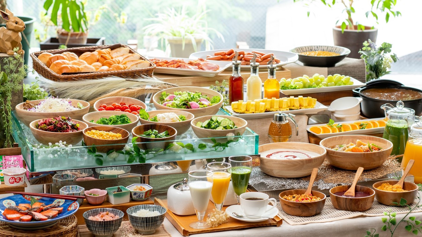 【朝食】~身体の内から美しく~潤いの朝食ビュッフェ(8/4宿泊分~)