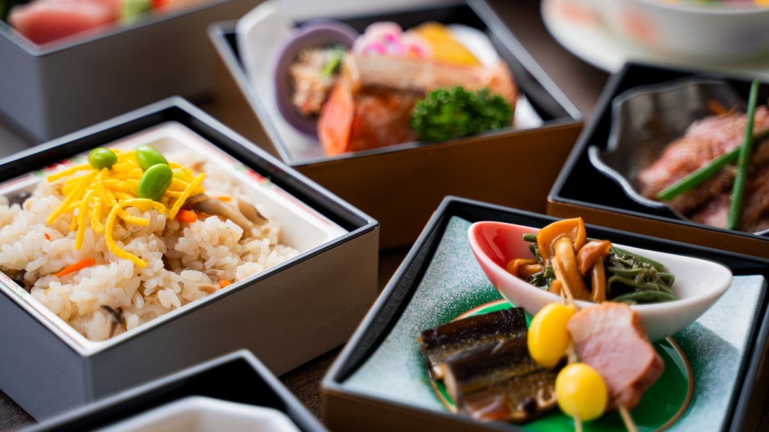 【25周年記念プラン】旬を味わう♪季節の和洋会席プラン（1泊2食付）