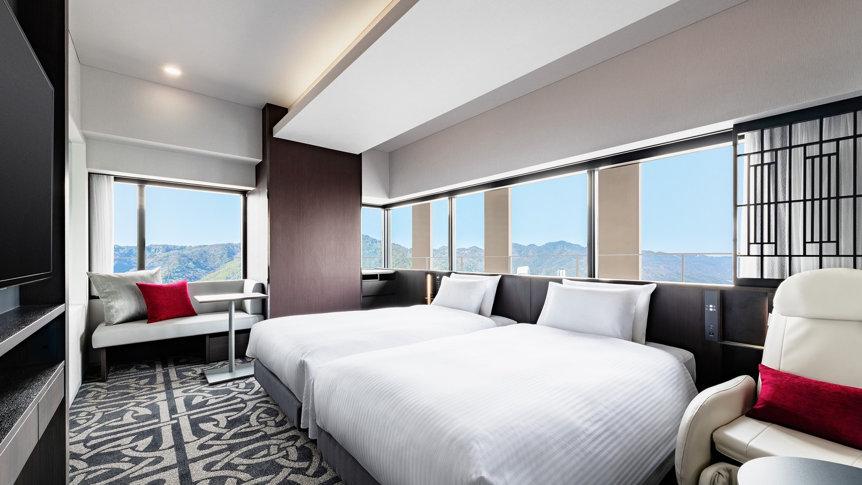 高層階コーナーツイン(山側)【禁煙】～広さ26.0平米～