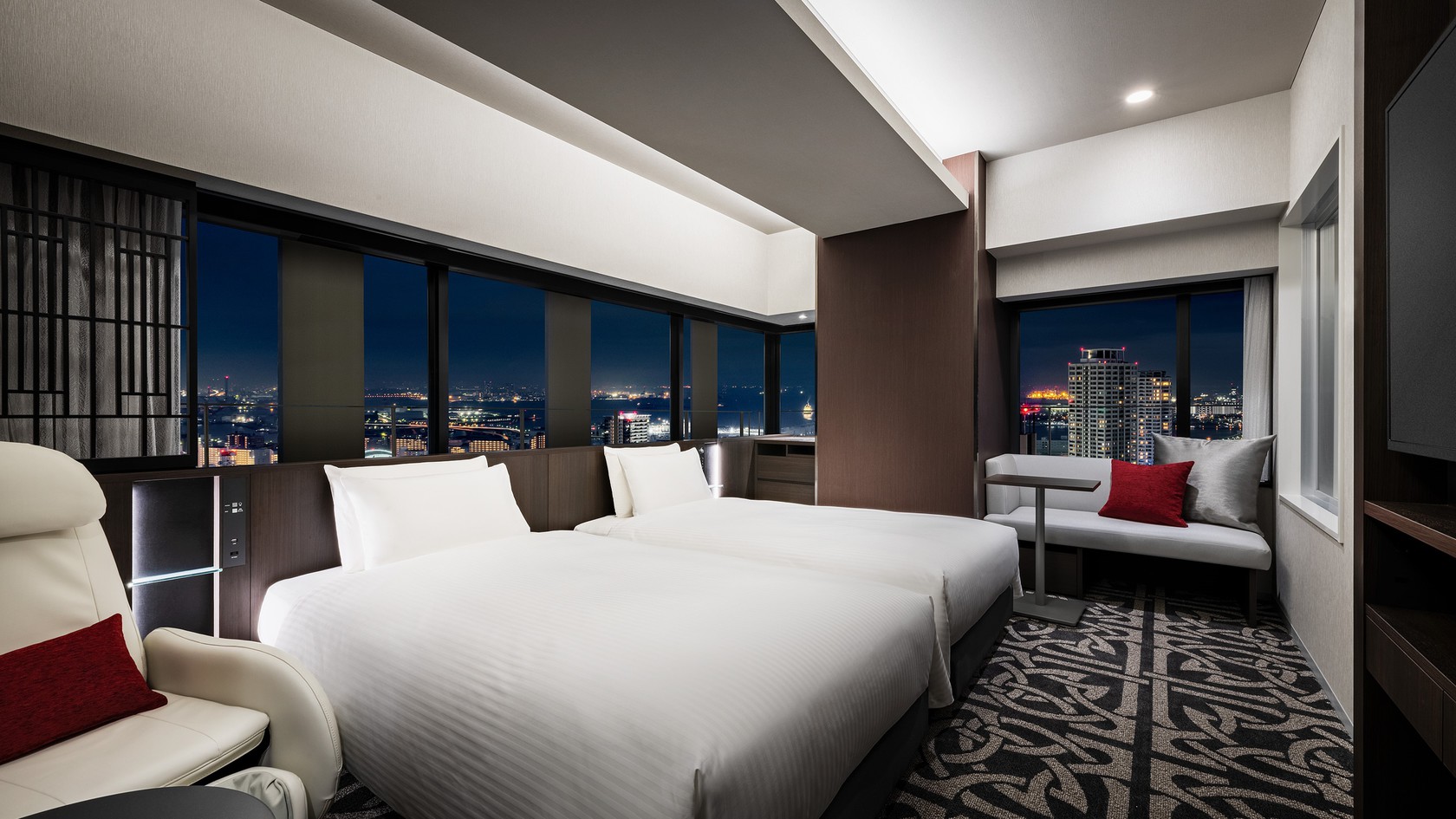 高層階コーナーツイン【禁煙】〜広さ26平米〜