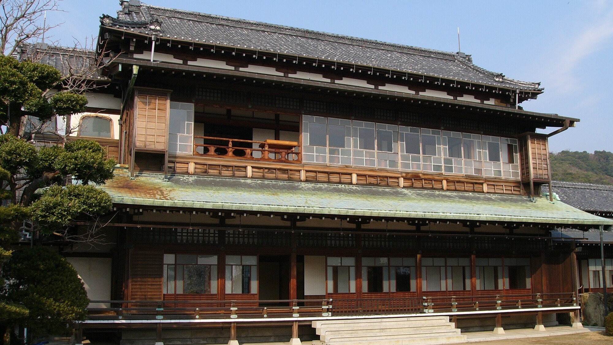 旧毛利家本邸・毛利博物館・毛利氏庭園 02