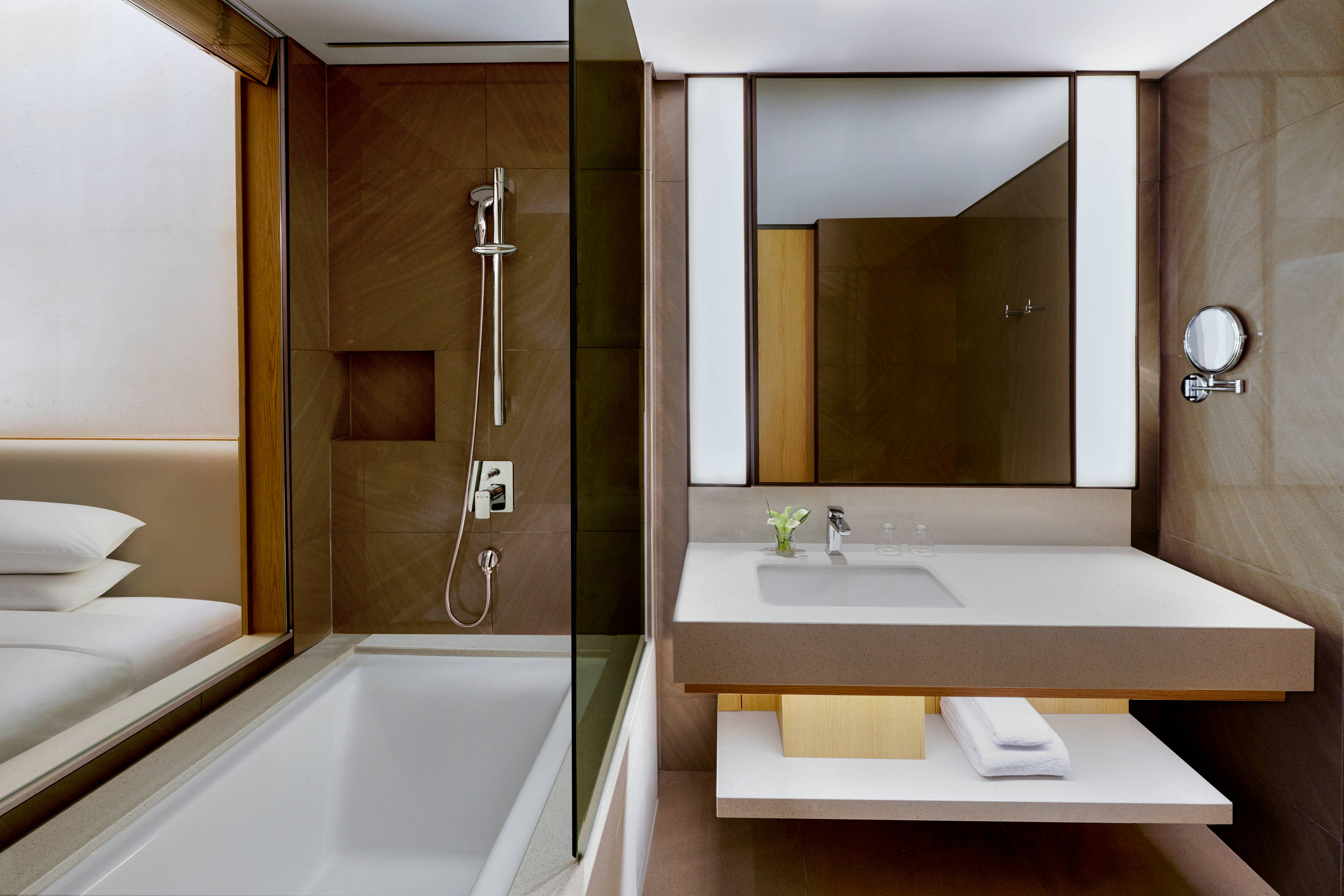 Guest Bathroom - Shower and Bathtub_