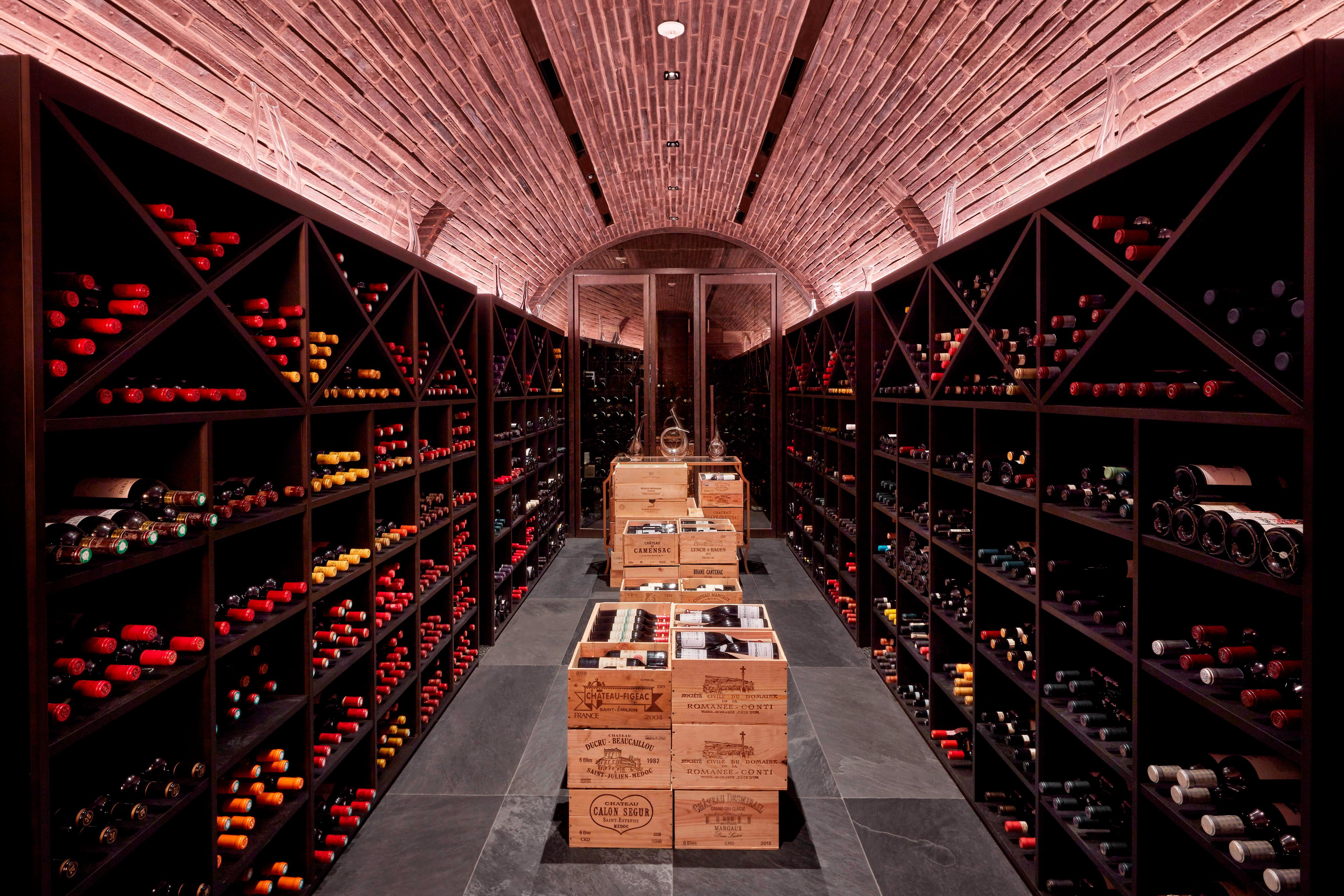 The Margaux Grill - Wine Cellar_