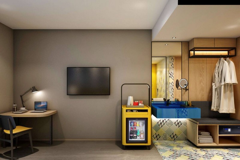 スタンダードツインベッドルーム