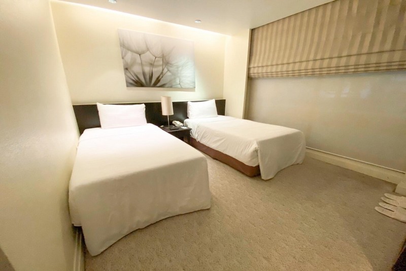 1ベッドルームジュニアスイート　シングルベッド2台