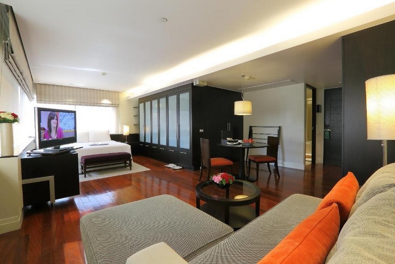 1ベッドルームエグゼクティブスイート　ソファエリア