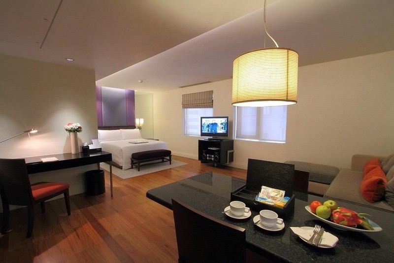 1ベッドルームエグゼクティブスイート　ダイニングエリア