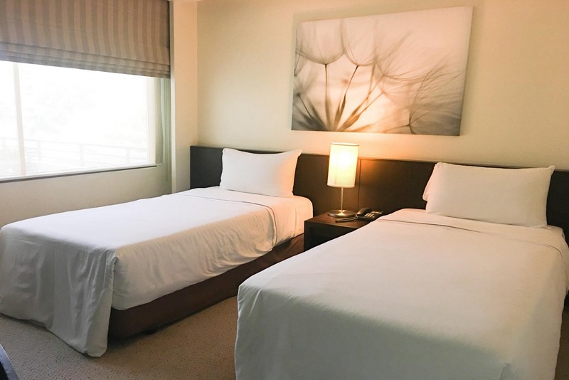 ファミリーコネティングスイート　シングルベッド2台