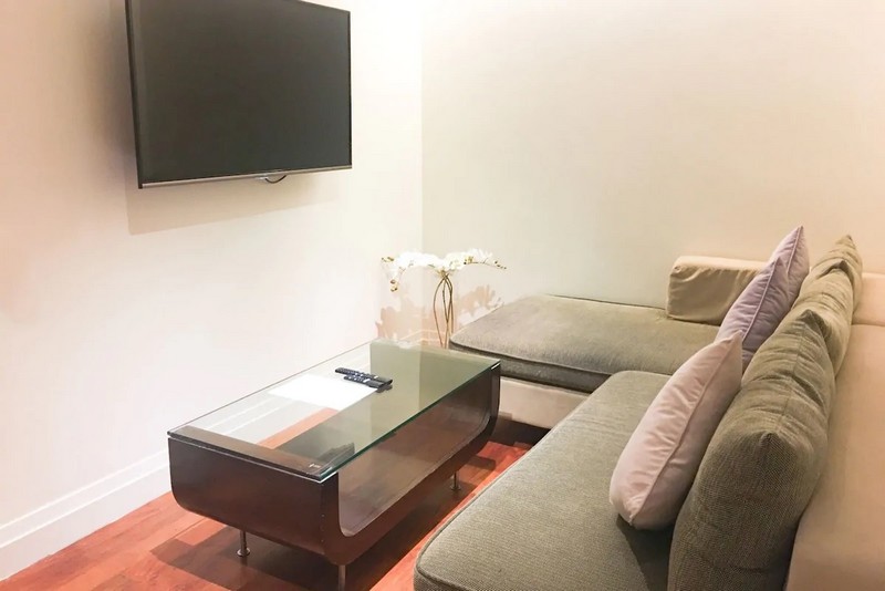 1ベッドルームジュニアスイート　リビング　ソファエリア