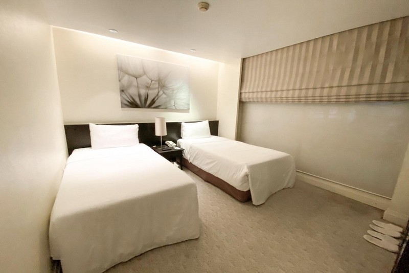 1ベッドルームジュニアスイート　シングルベッド2台