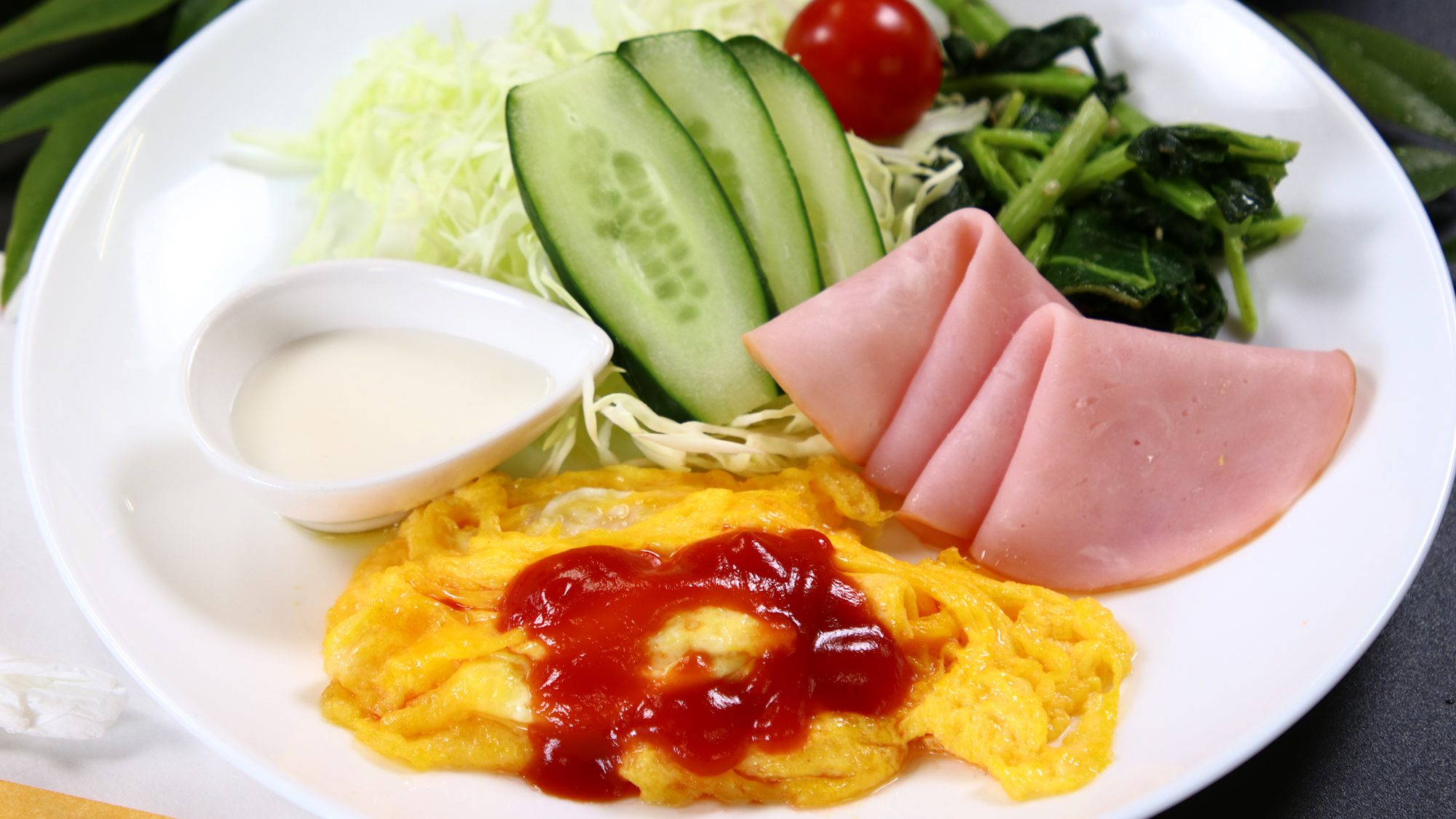 【朝食一例】朝の定番タマゴ料理など*