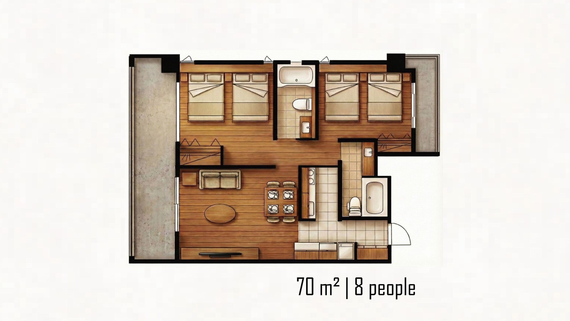 ロイヤルスイート 間取り
