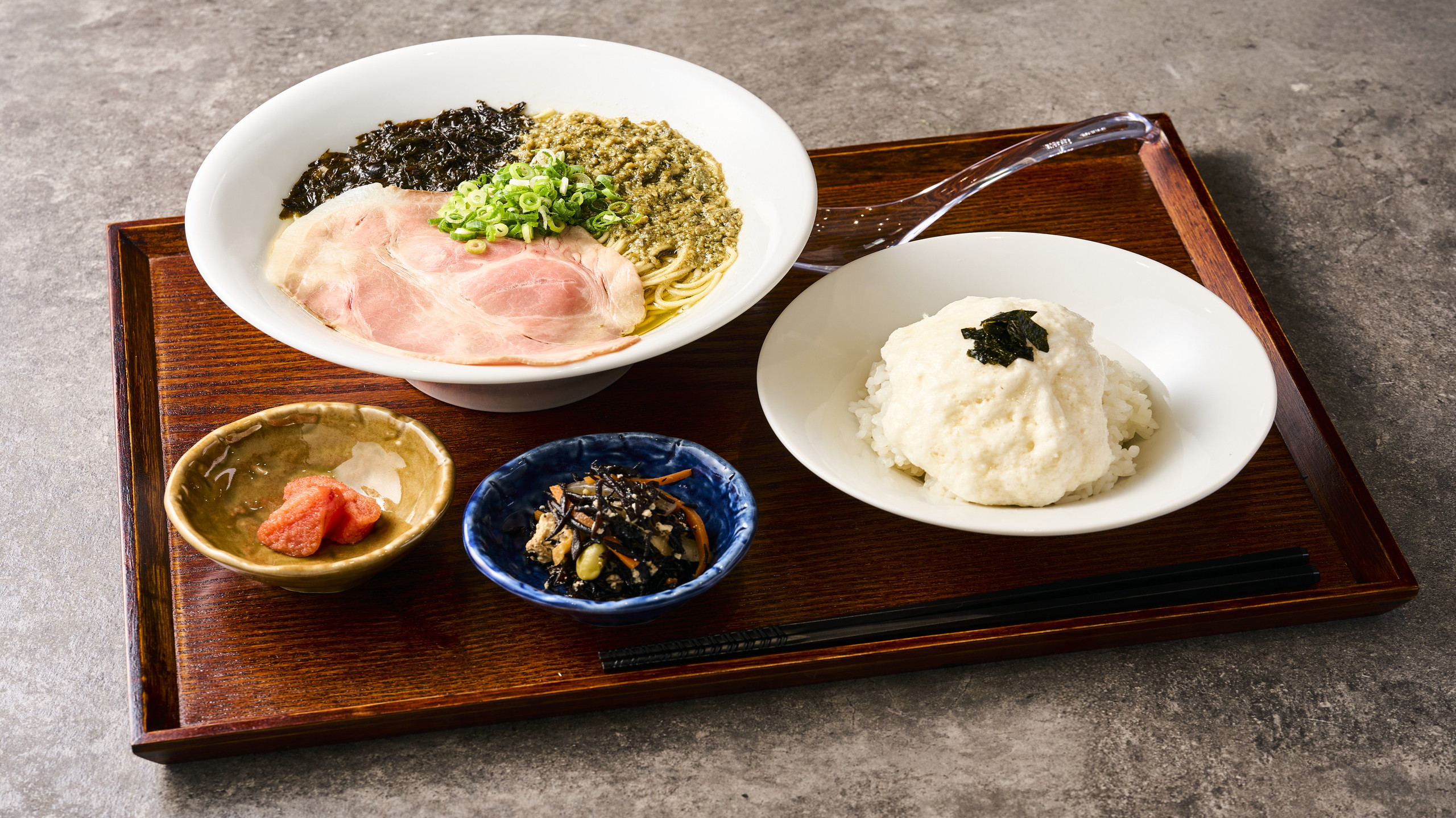 牡蠣塩ラーメンBセット