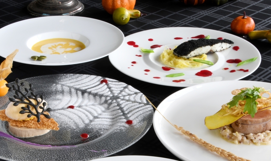 ハロウィンメニュー〜秋の収穫祭〜ディナープラン【2食付き】