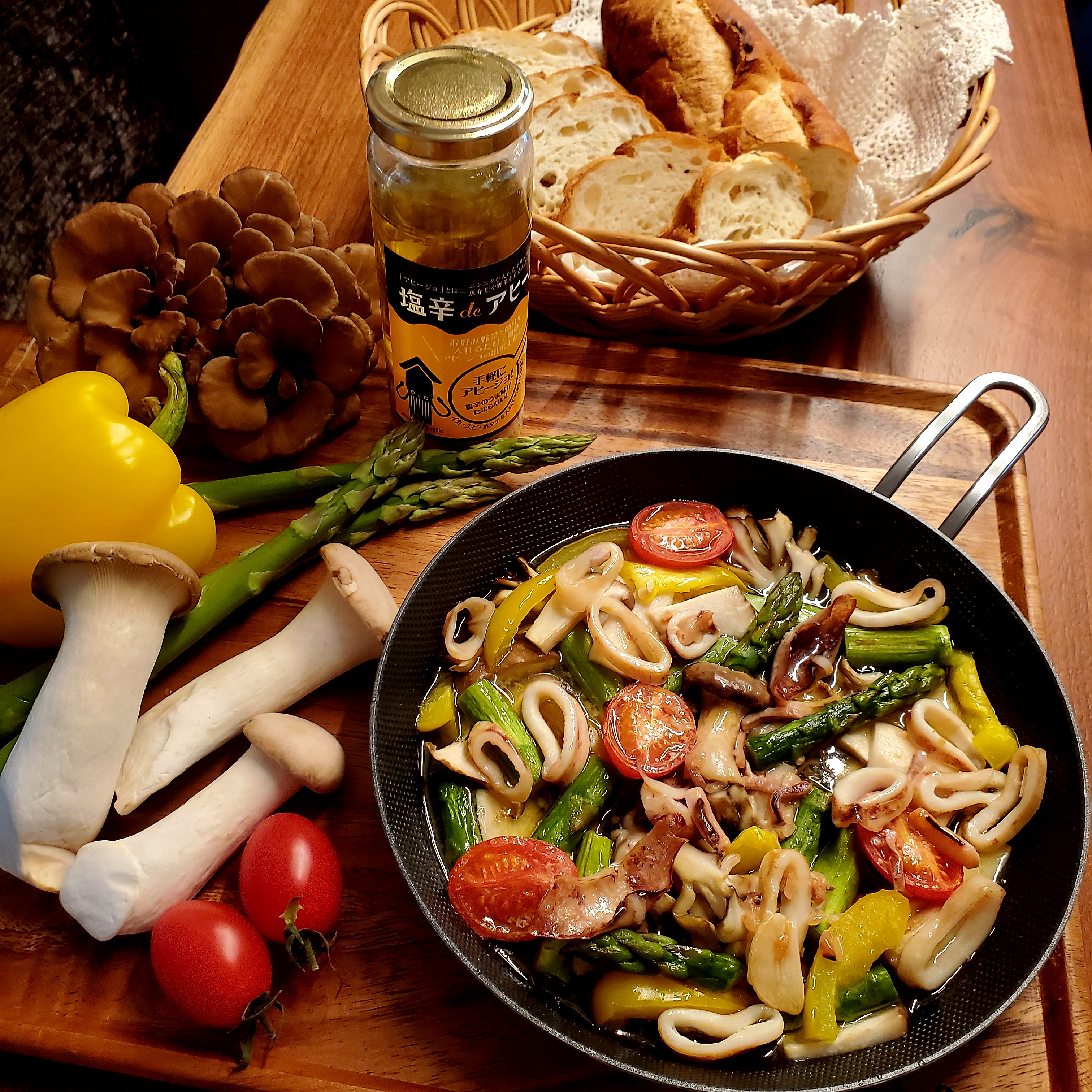 オプション：グルメ食材セット例