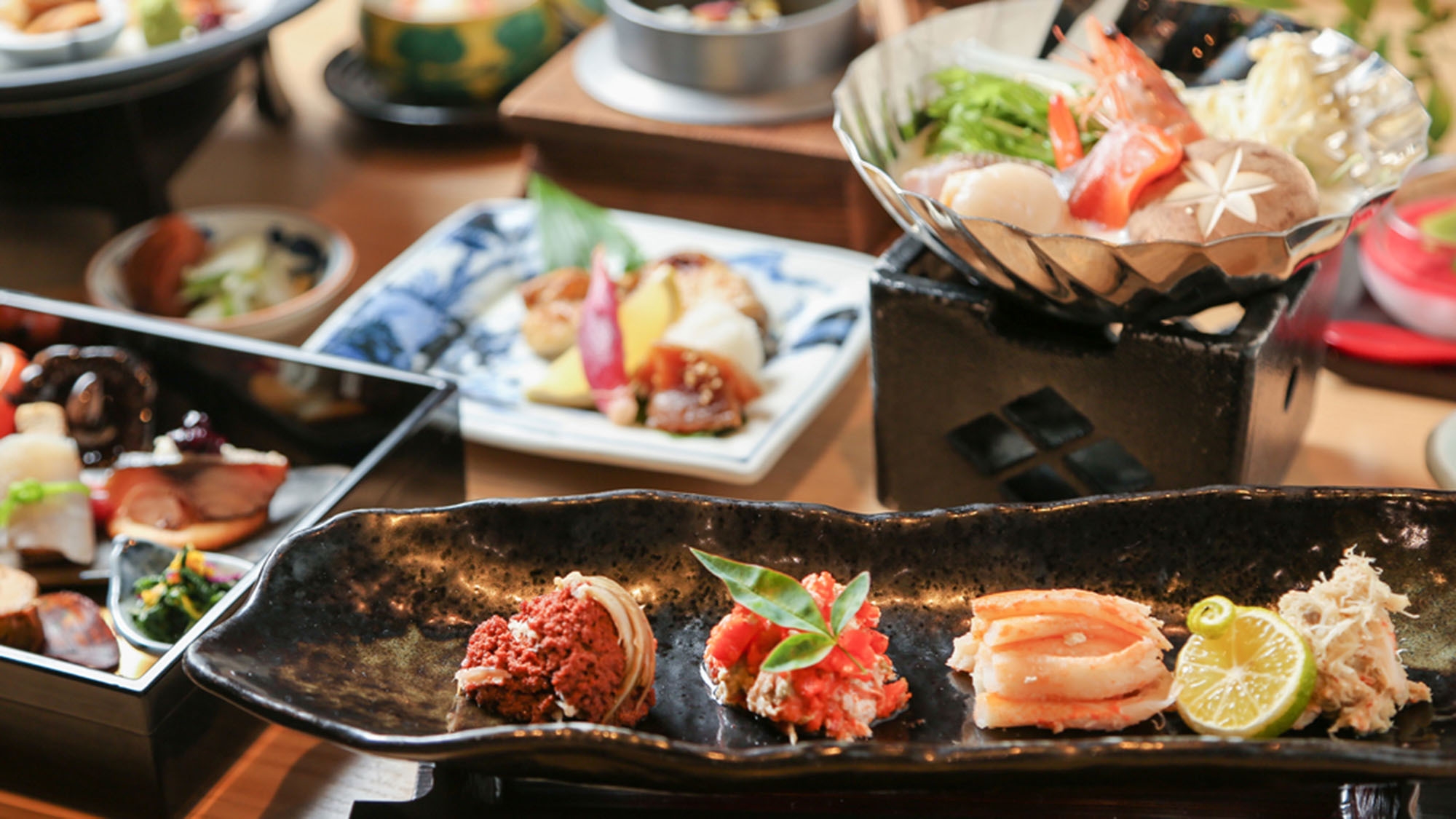 【1泊2食付・日本海会席】日本海の新鮮な魚介と海に沈む夕陽を心行くまで楽しむ