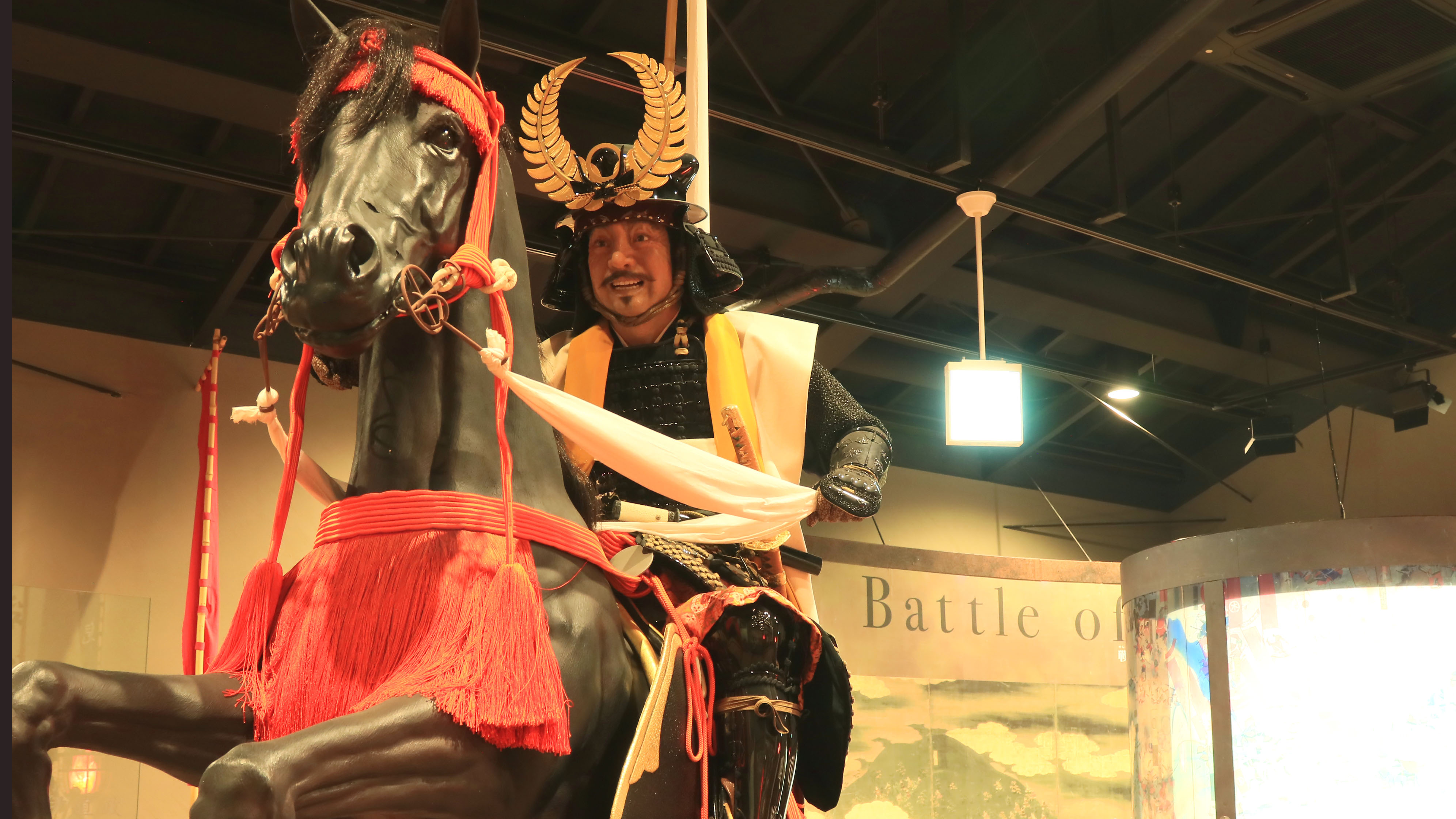 徳川家康ミュージアム　戦国の風を感じる館内展示