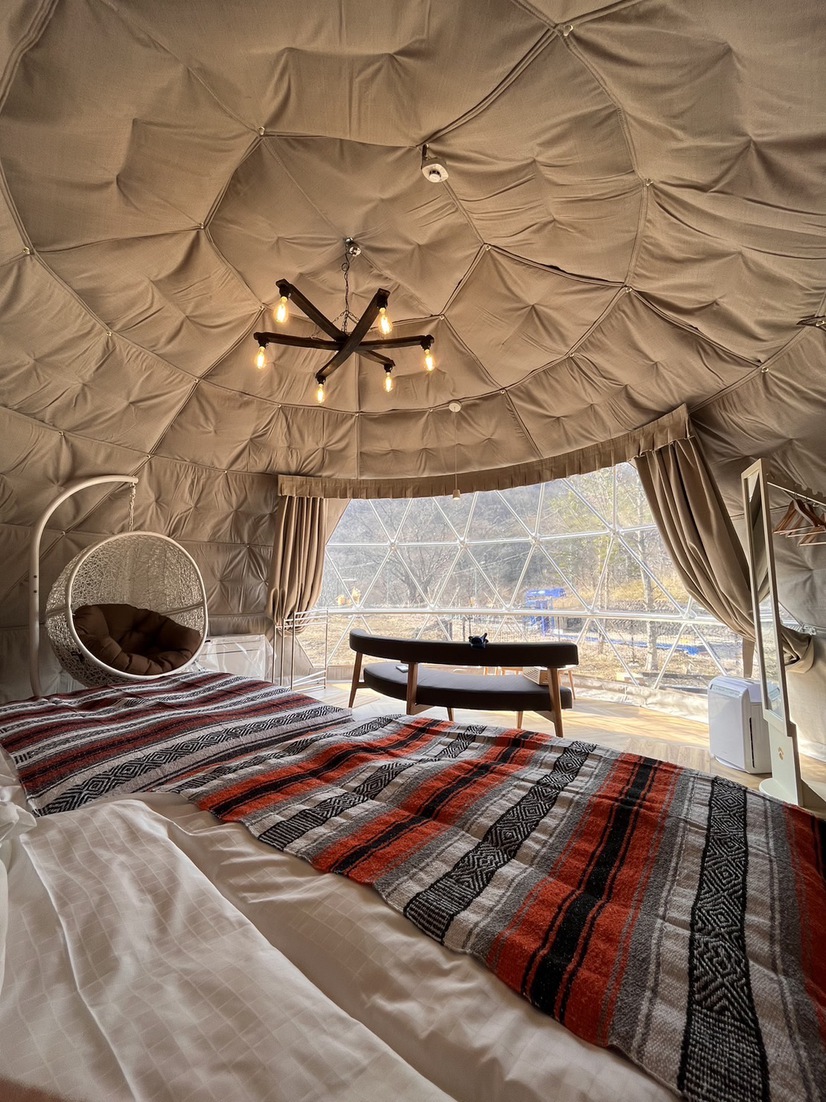 【デイユース】日帰りでグランピングを満喫♪【HANABUSA　DOGlamping】