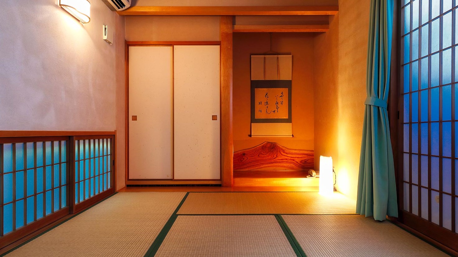 離れ和室【瑠璃】（6畳＋4.5畳）