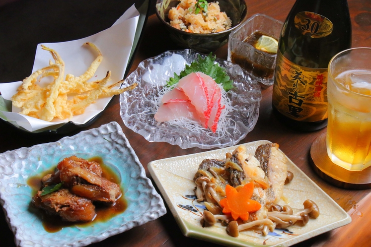 沖縄料理コースプラン一例