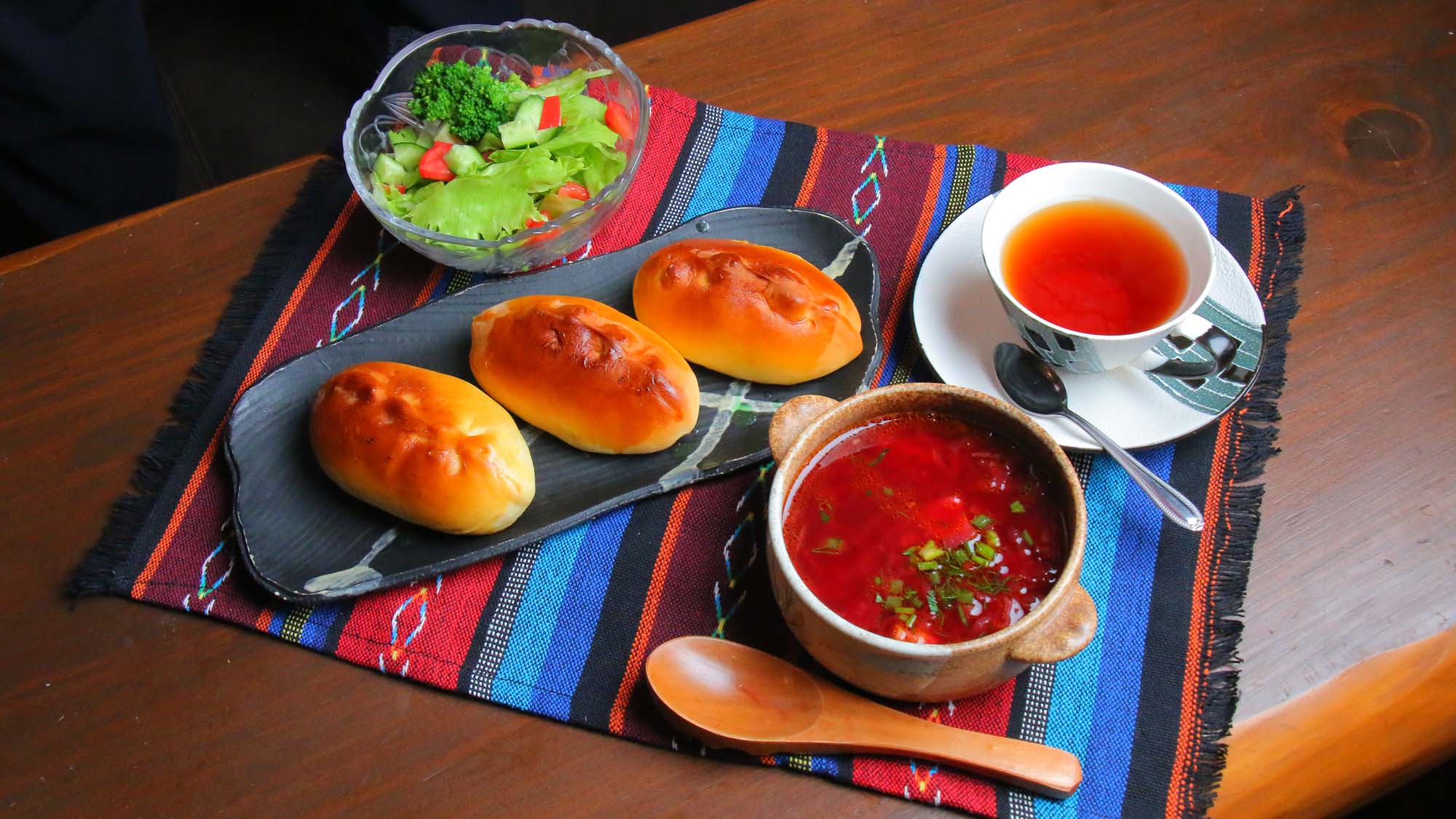 朝食①ロシア風朝食