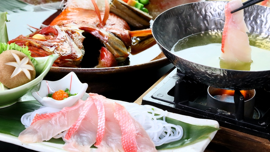 【金目鯛食べ比べ】様々な金目料理をお楽しみ頂けるコース