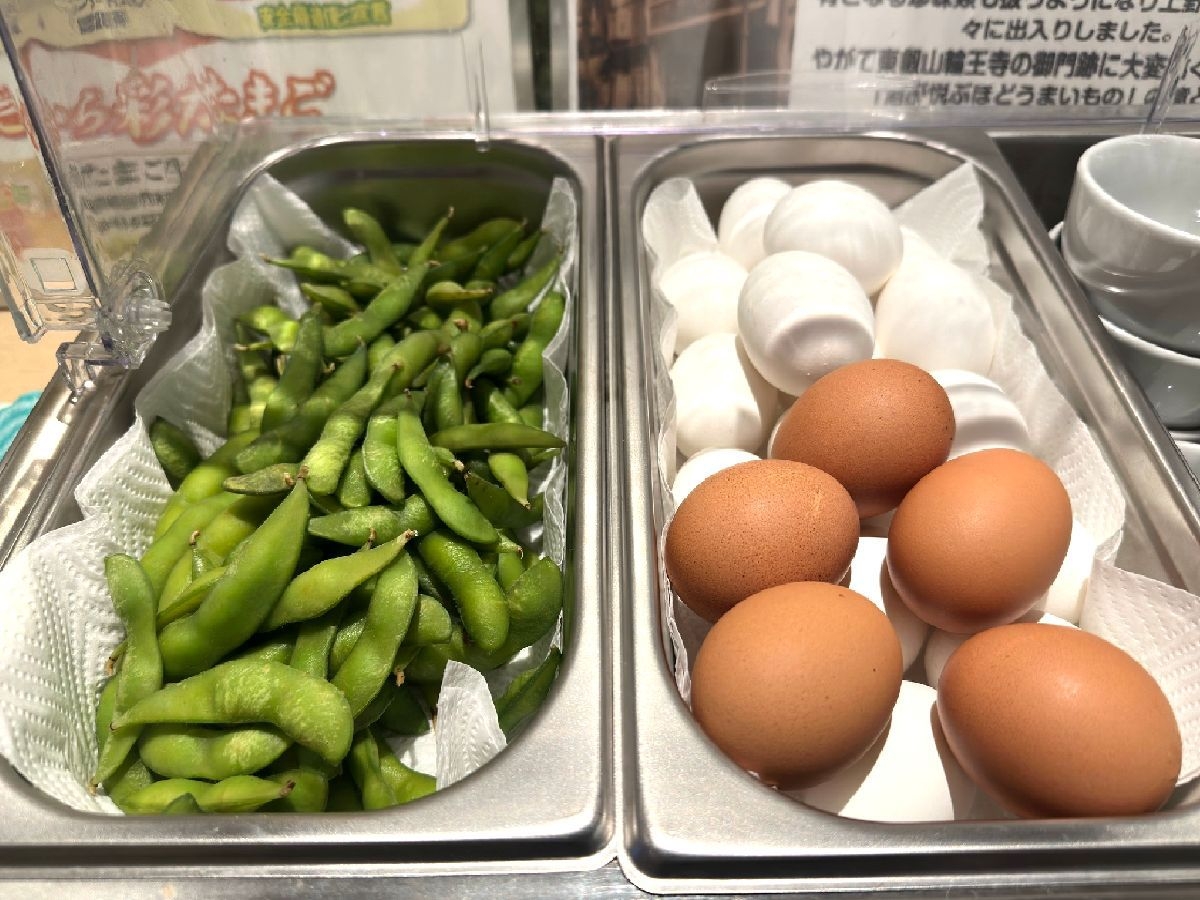 ★★大好評！夏は枝豆1泊夕食付「ゴーゴーカレー監修カレー＆冷うどん＆枝豆取り放題＆生茹で玉子2個」