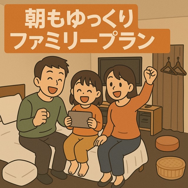 【畳部屋でゆったりファミリープラン】★5大特典付き★　2名様以上限定