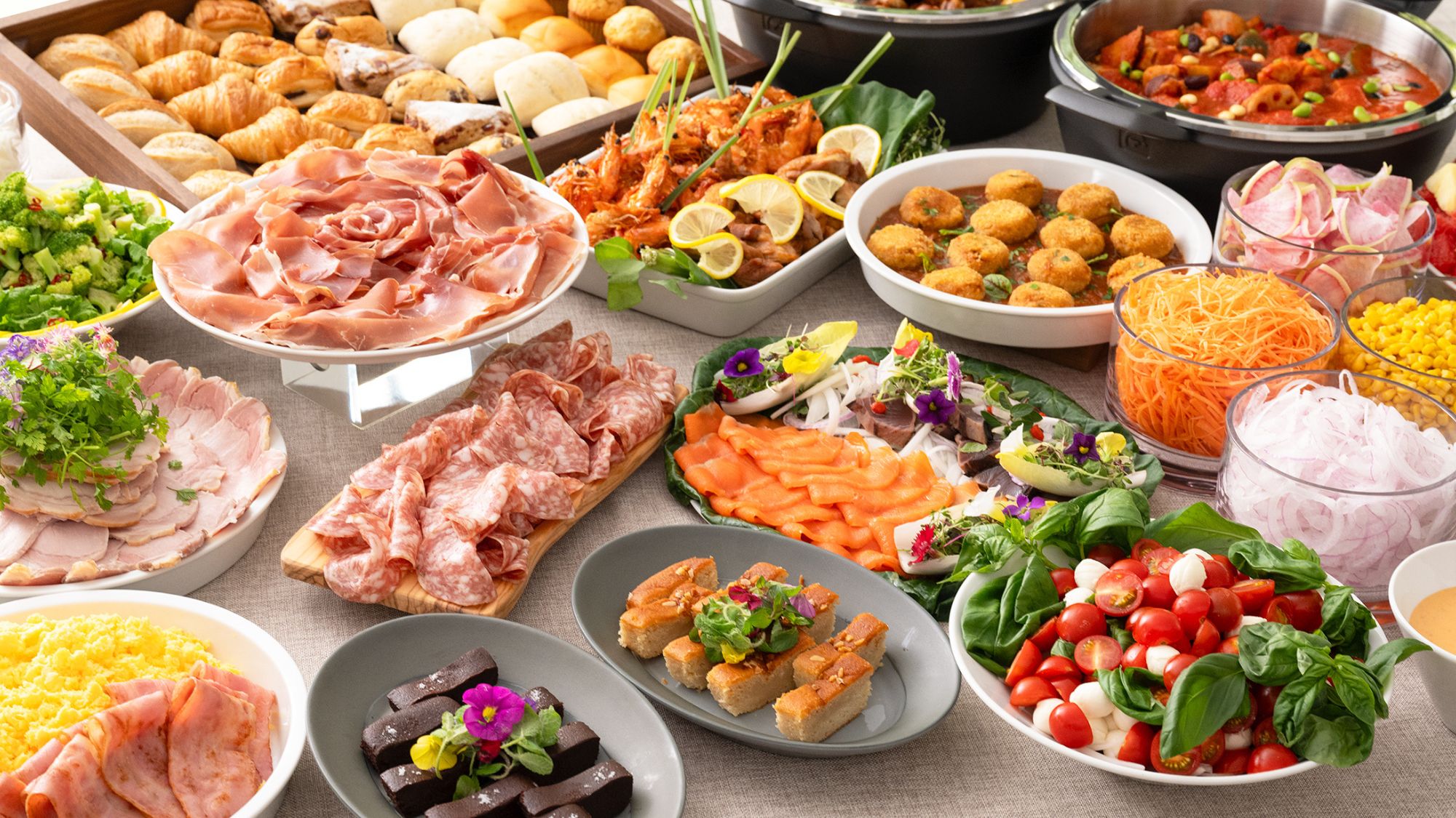 【朝食リニューアル】身体と心満たすイタリアンブッフェ