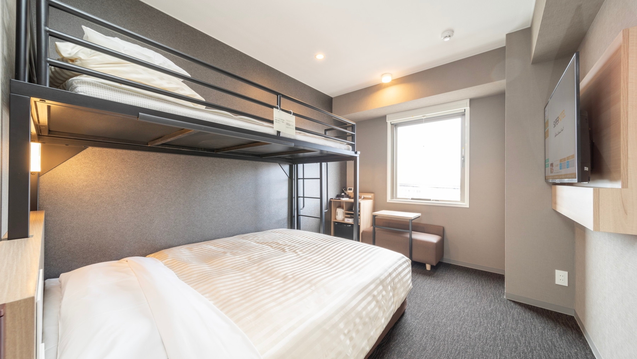 ロフトベッド付のお部屋です