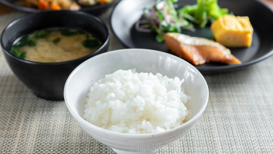 【Organic】お米は石川県産・農薬を半分以下に抑えた「特別栽培米」を使用。
