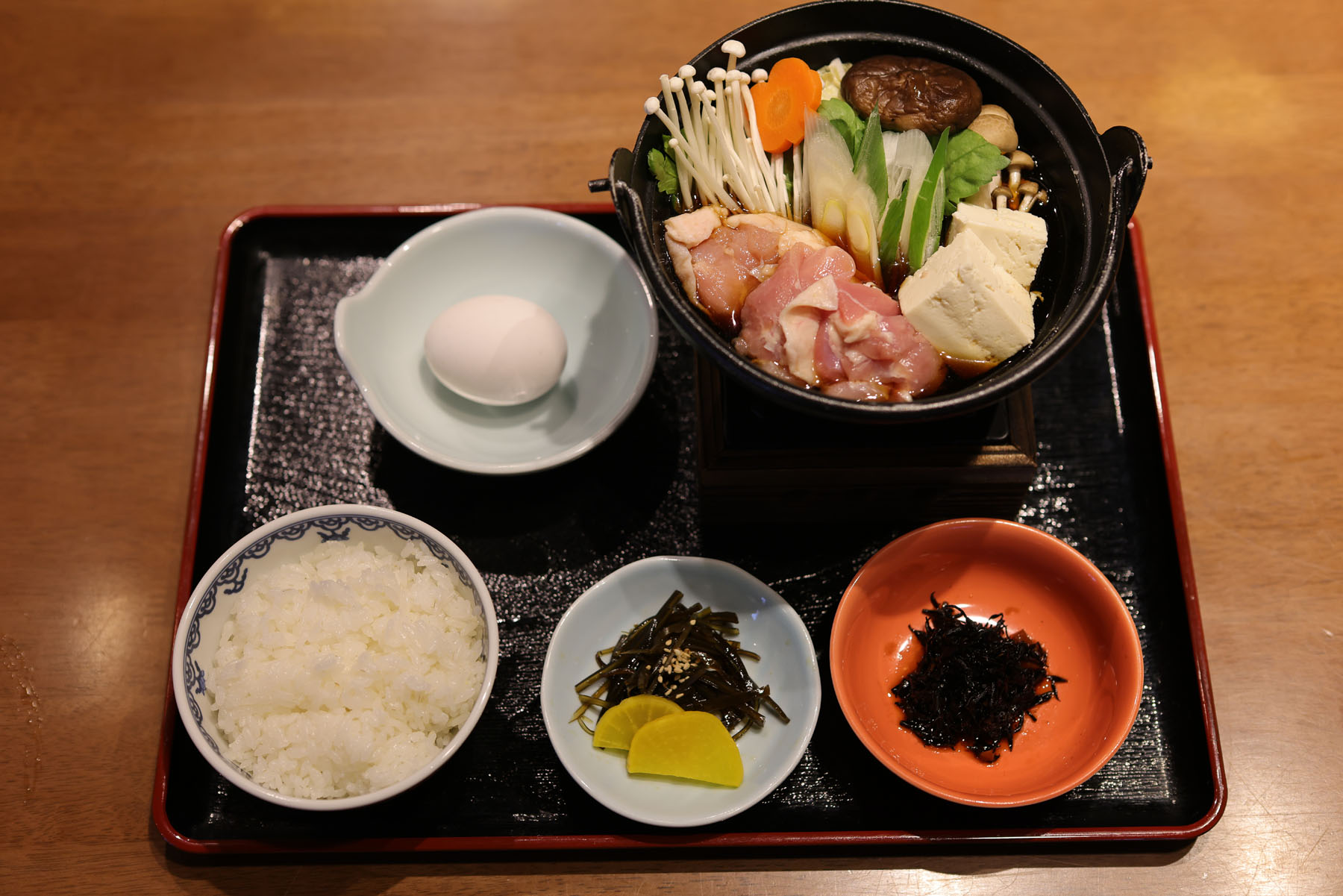 長州どりすきやき定食