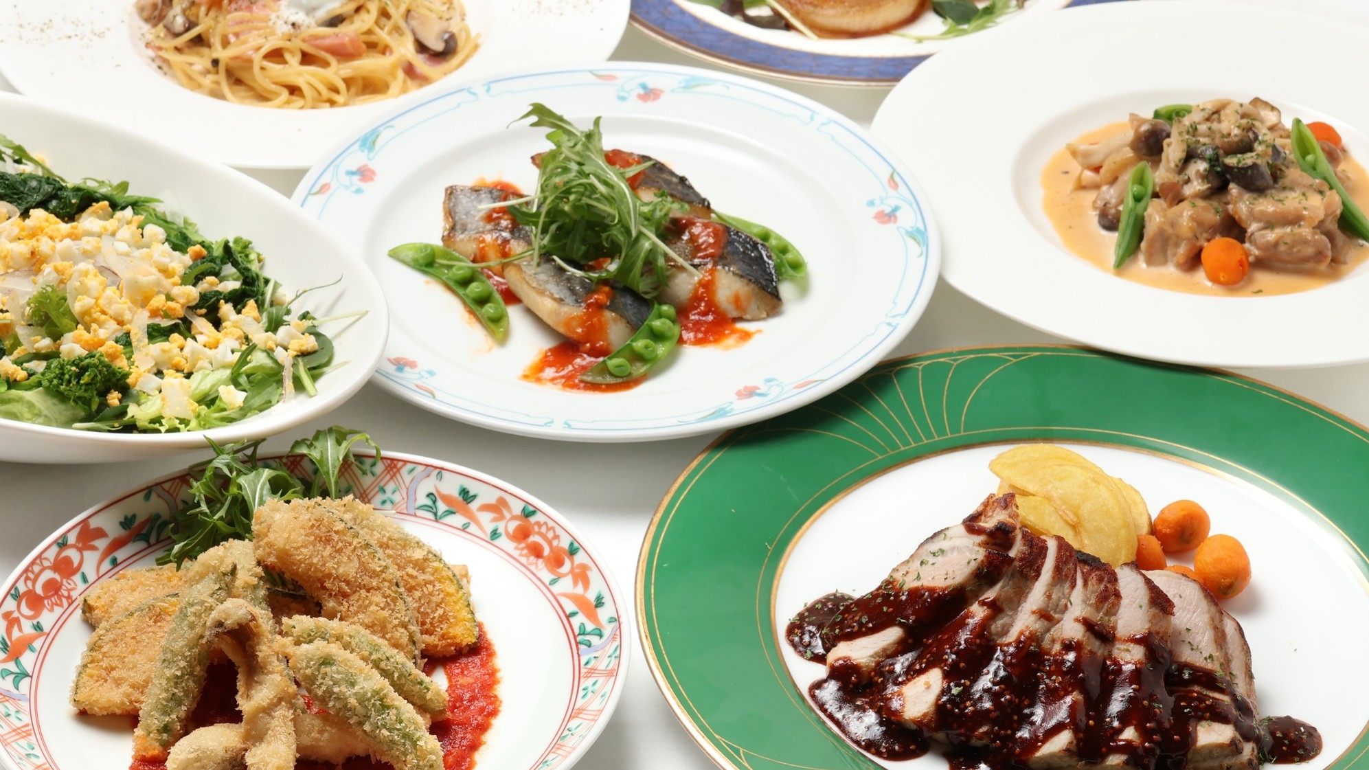 好きなだけ食べ放題♪ごちそうオーダーバイキング＆アルコール・ソフトドリンク飲み放題プラン＜2食付き＞