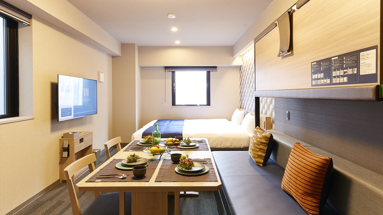 我が家のようにお寛ぎいただけるゆったり空間