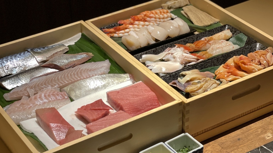 ◆寿司レストラン 寿司なぎ｜食材一例（別料金）