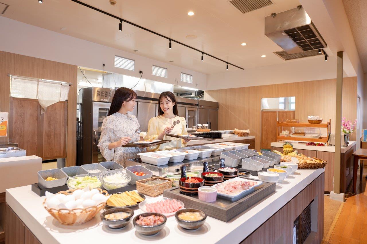 朝食ビュッフェ 会場