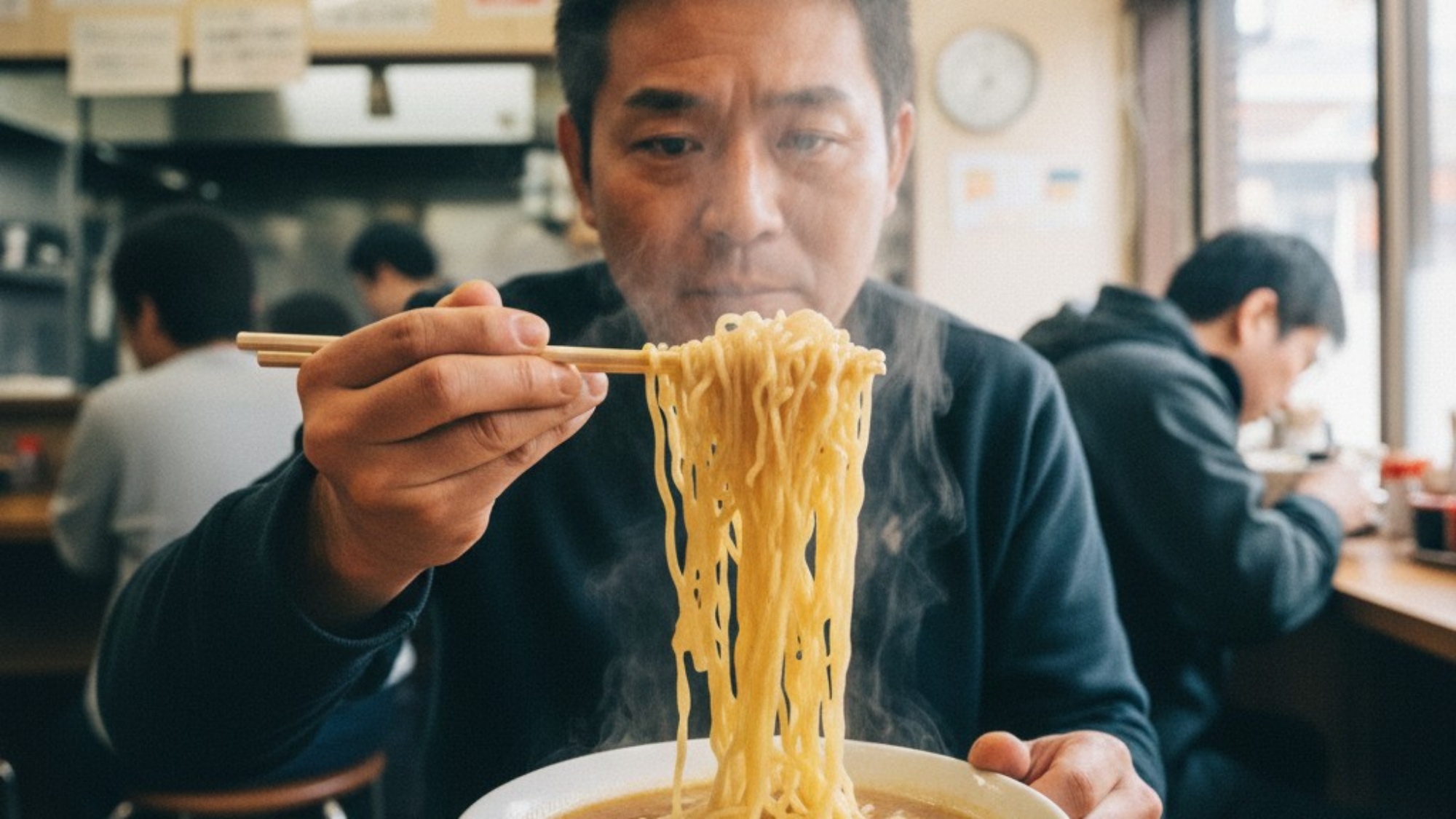 ちぢれ麺が癖になる佐野ラーメン　※画像はイメージです