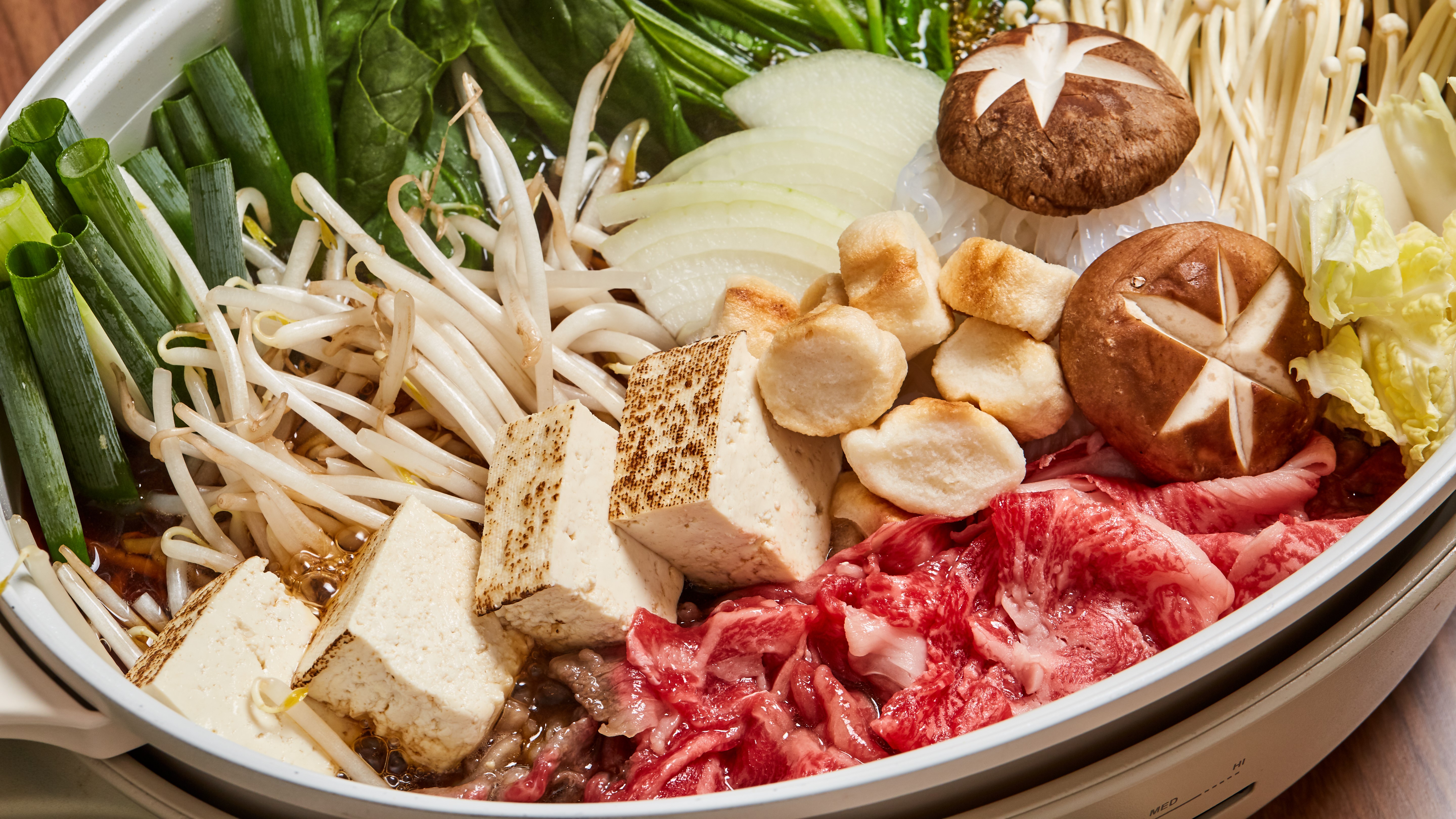 京料理松尾川よし「国産牛すき焼き」